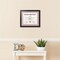ArtToFrames Collage Photo Picture Frame with 1 - 11x14 inch Openings, Framed in Black with Over 62 Mat Color Options and Regular Glass (CSM-3926-726)